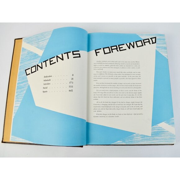 1948 University of Minnesota Gophers Gopher Yearbook Vintage - Picture 7 of 9